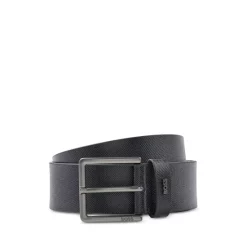 Wholesale 👏 BOSS Hugo Boss Men's Ther-D Leather Belt Black 🌟