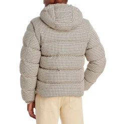 Cheapest 🧨 BOSS Dolson Houndstooth Down Puffer Jacket Medium Beige 😉 -BOSS Hugo Boss Shop unnamed file 101