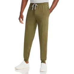 Deals π BOSS Mix And Match Cotton Blend Track Pants Open Green π