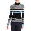 Cheap 🎁 BOSS Fanada Sweater Teal Stripe 🤩