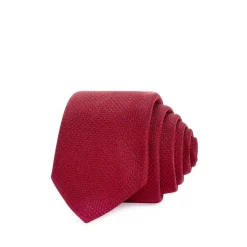 Discount π BOSS Micro Polka Dot Silk Tie Bright Red π