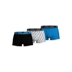 Best deal 🌟 BOSS Cotton Blend Trunks, Pack Of 3 Multi 👏