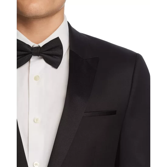 Coupon π HUGO Astiane Slim Fit Tuxedo Jacket Black π 4 Coupon π HUGO Astiane Slim Fit Tuxedo Jacket Black π - Image 4