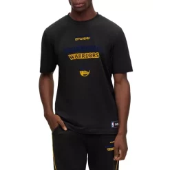 Budget ✔️ BOSS Golden State Warriors 🏀 Basketball Graphic Tee Black ✔️ -BOSS Hugo Boss Shop unnamed file 1064