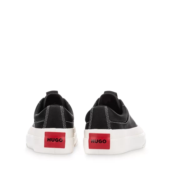 Buy π₯° HUGO BOSS Men's Dyer Tenn Nybm 10221 Lace Up Low Top π Sneakers Black π 5 Buy π₯° HUGO BOSS Men's Dyer Tenn Nybm 10221 Lace Up Low Top π Sneakers Black π - Image 5