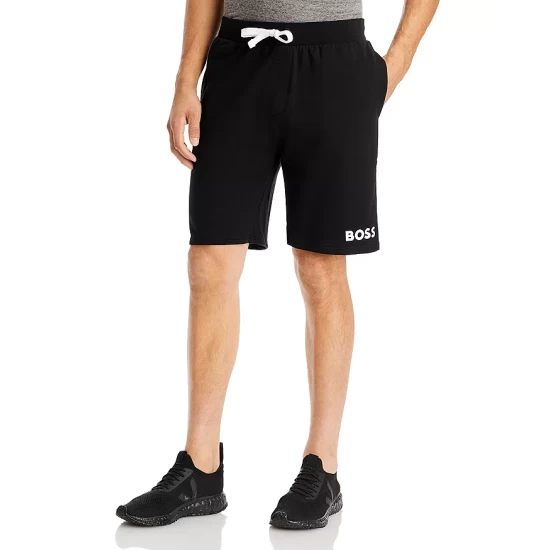 Top 10 π BOSS Ease Cotton Logo Print Shorts Regular Fit Black β 1 Top 10 π BOSS Ease Cotton Logo Print Shorts Regular Fit Black β