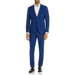 Buy 🤩 HUGO Arti & Hesten Stretch Wool Extra Slim Fit Suit Separates Blue 🎁