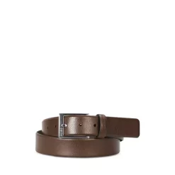 Brand new 🎉 BOSS Hugo Boss Men's Gellot_Sz35 Leather Belt Dark Brown 🛒
