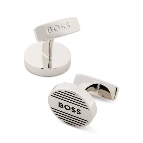 Outlet π€© BOSS Hugo Boss Jaiden Cufflinks Black π 1 Outlet π€© BOSS Hugo Boss Jaiden Cufflinks Black π