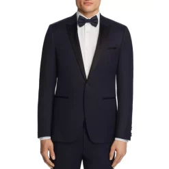 Top 10 ✔️ HUGO Astiane Slim Fit Tuxedo Jacket Navy 🛒