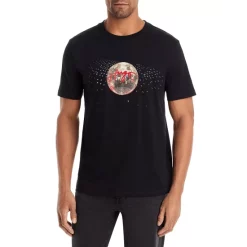 Best Sale 🥰 HUGO DS Kippin Short Sleeve Graphic Tee Black 🎁