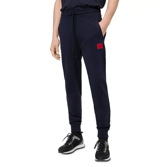 Outlet π€© HUGO Doak French Terry Classic Fit Drawstring Sweatpants Dark Blue π 6 Outlet π€© HUGO Doak French Terry Classic Fit Drawstring Sweatpants Dark Blue π - Image 6