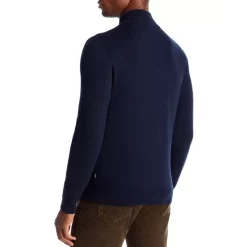 Flash Sale ⌛ BOSS Lorman Quarter Zip Sweater - 100% Exclusive Dark Blue 💯 -BOSS Hugo Boss Shop unnamed file 12