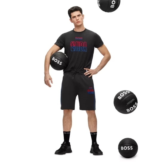 Flash Sale π€© BOSS & NBA Shorts Black π 2 Flash Sale π€© BOSS & NBA Shorts Black π - Image 2