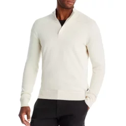 Flash Sale ⌛ BOSS Lorman Quarter Zip Sweater - 100% Exclusive Dark Blue 💯 -BOSS Hugo Boss Shop unnamed file 13