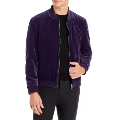Best Pirce 🎉 HUGO Ukashi Bomber Jacket Dark Purple 🥰
