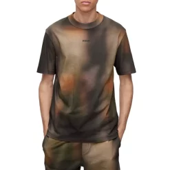 Flash Sale 💯 HUGO Diobo Regular Fit Logo Tee Open Misc 🛒