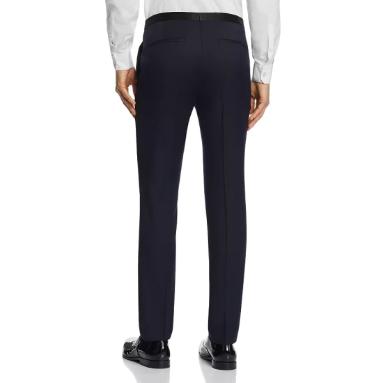 Deals π HUGO Hetons Slim Fit Tuxedo Pants Navy π 2 Deals π HUGO Hetons Slim Fit Tuxedo Pants Navy π - Image 2