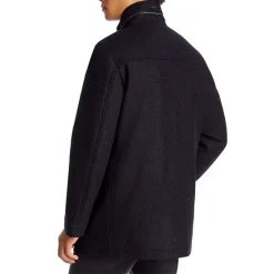 Coupon 👏 BOSS Camron Herringbone Weave 🧥 Coat Dark Grey 😀 -BOSS Hugo Boss Shop unnamed file 145