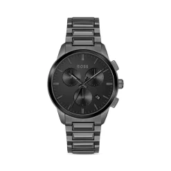 Outlet π BOSS Hugo Boss Dapper Chronograph, 43mm Black β