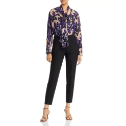 Outlet 🔥 BOSS Ilmaia Abstract Print Blouse Black Fantasy 🎁 -BOSS Hugo Boss Shop unnamed file 1480