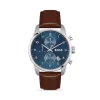 Deals 🎉 BOSS Hugo Boss Skymaster Chronograph, 44mm Blue/brown 🌟