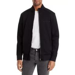 Flash Sale 🌟 Boss X Porsche Collaboration Shepherd Zip Front Jacket Black 🧨