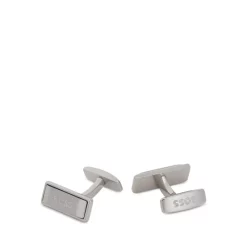 Best Pirce 🌟 BOSS Hugo Boss Dave Cufflinks Silver 💯