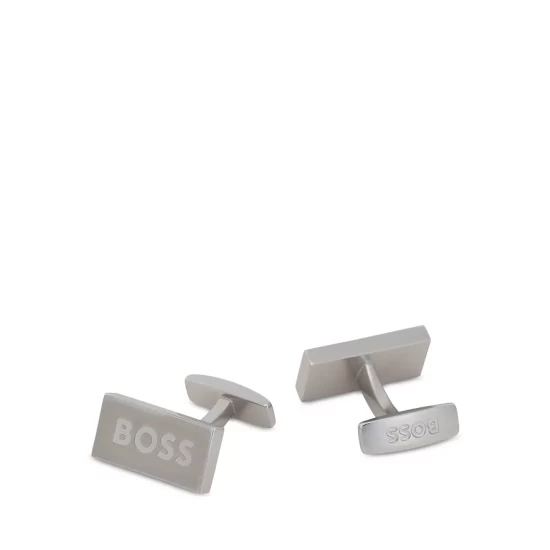 Budget π€© BOSS Hugo Boss Boss Logo Cufflinks Silver π 1 Budget π€© BOSS Hugo Boss Boss Logo Cufflinks Silver π
