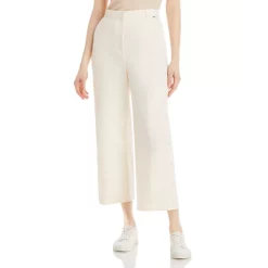 Promo ⭐ BOSS Tapika Wide Leg Pants White ⌛