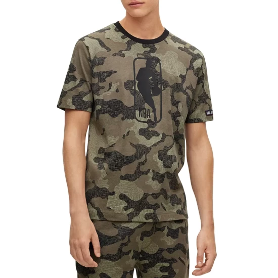 Best Pirce π BOSS & NBA Camo Tee Open Green π 1 Best Pirce π BOSS & NBA Camo Tee Open Green π