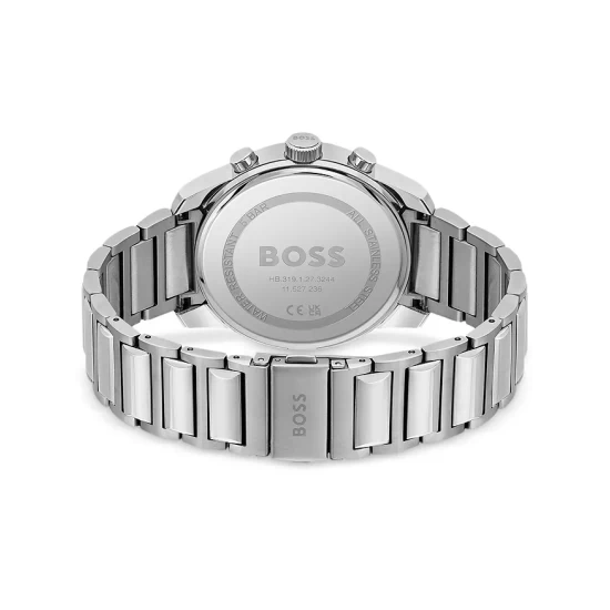 Discount β¨ BOSS Hugo Boss Trace Chronograph, 44mm Red/silver π 4 Discount β¨ BOSS Hugo Boss Trace Chronograph, 44mm Red/silver π - Image 4