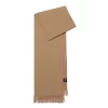 Brand new ⌛ BOSS Hugo Boss Albas Wool Scarf Medium Beige 🤩