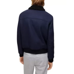 Wholesale 🌟 HUGO Bavi Aviator Jacket Dark Blue 👏 -BOSS Hugo Boss Shop unnamed file 16