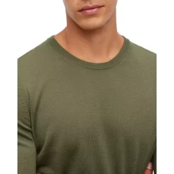 Brand new 🛒 BOSS Leno-P Slim Fit Wool Crewneck Sweater Black 👏 -BOSS Hugo Boss Shop unnamed file 172