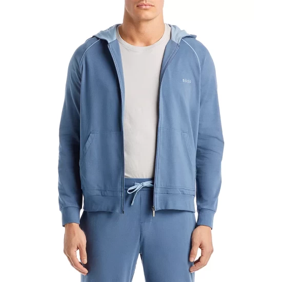 Best deal π BOSS Mix & Match Zip Hoodie Bright Blue π 1 Best deal π BOSS Mix & Match Zip Hoodie Bright Blue π