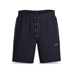 Outlet ⭐ BOSS Mix & Match Cotton Stretch Logo Print Drawstring Shorts Medium Gray 🧨 -BOSS Hugo Boss Shop unnamed file 212