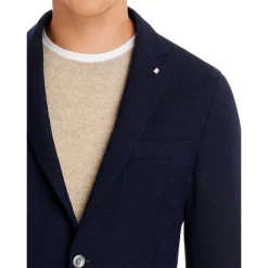 Cheapest 😍 BOSS C-Hanry Textured Stretch Solid Slim Fit Sport 🧥 Coat Dark Blue 🛒 -BOSS Hugo Boss Shop unnamed file 217