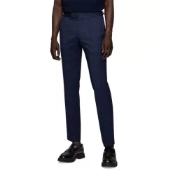 Wholesale ✔️ BOSS H-Huge Tonal Windowpane Peak Lapel Slim Fit Suit Dark Blue 🛒 -BOSS Hugo Boss Shop unnamed file 230