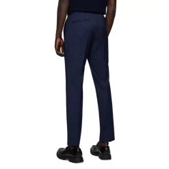 Wholesale ✔️ BOSS H-Huge Tonal Windowpane Peak Lapel Slim Fit Suit Dark Blue 🛒 -BOSS Hugo Boss Shop unnamed file 232