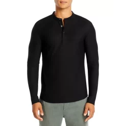 Budget 🌟 BOSS Pal Slim Fit Henley White 💯