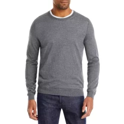 Buy 🎁 BOSS Leno P Wool Sweater Medium Gray 🎉