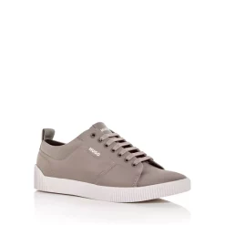 Wholesale 🔔 HUGO Men's Zero Low Top 👟 Sneakers Medium Gray 😍