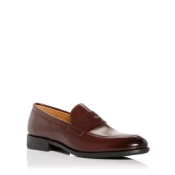 Brand new 🌟 BOSS Men's Eastside Apron Toe Penny Loafers - 100% Exclusive Black 🛒