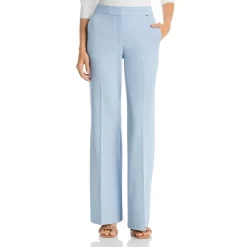 New βοΈ BOSS Telinara Straight Leg Pants Lt Past/bu β