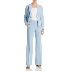 New ✔️ BOSS Telinara Straight Leg Pants Lt Past/bu ⌛ -BOSS Hugo Boss Shop unnamed file 353