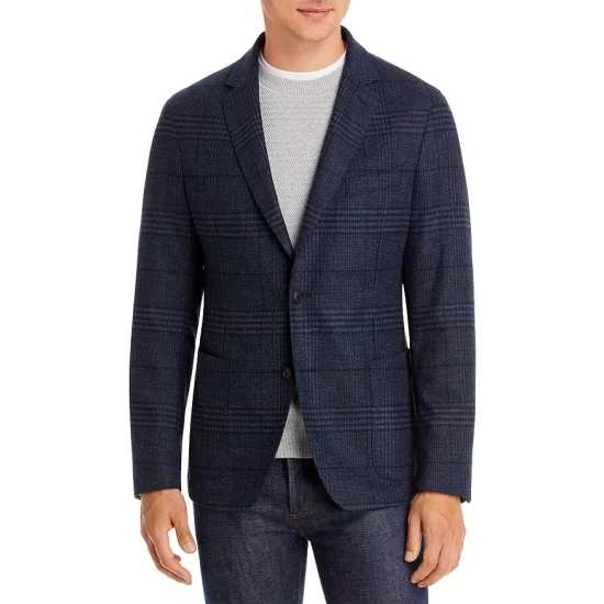 New π BOSS C-Hanry Plaid Tech Flannel Slim Fit Sport π§₯ Coat Dark Blue π 1 New π BOSS C-Hanry Plaid Tech Flannel Slim Fit Sport π§₯ Coat Dark Blue π