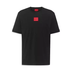 Flash Sale 🤩 HUGO Diragolino Logo Tee Dark Blue 😉 -BOSS Hugo Boss Shop unnamed file 395