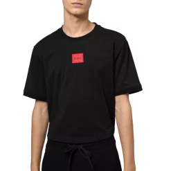 Flash Sale 🤩 HUGO Diragolino Logo Tee Dark Blue 😉 -BOSS Hugo Boss Shop unnamed file 396