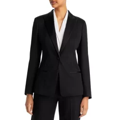 Best reviews of β BOSS One-Button Tuxedo Blazer Black β